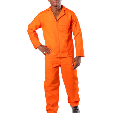Vulcan 2 Piece Orange Overall